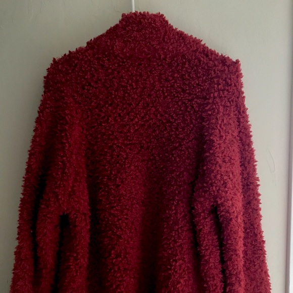 Red cardigan - Picture 2 of 3